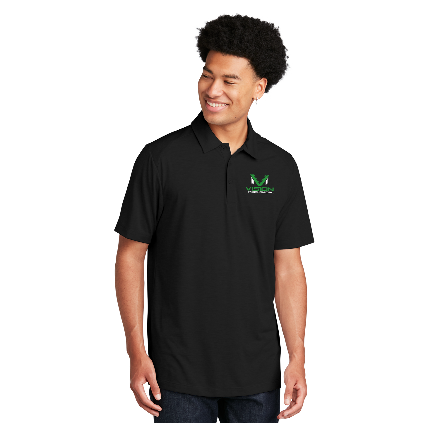 Sports-Tek ®  PosiCharge ®  Tri-Blend Wicking Polo